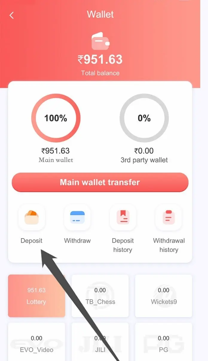 66 Lottery deposit options